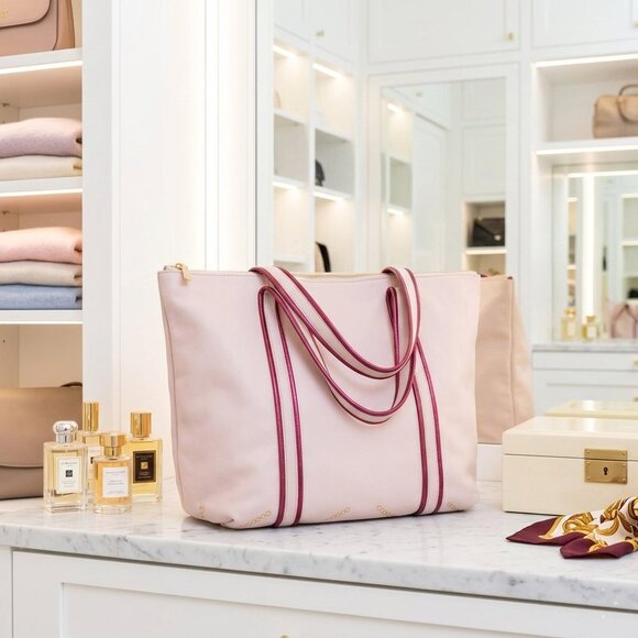 Coach Poppy Heart Glam Tote #14551 - Picture 2 of 2